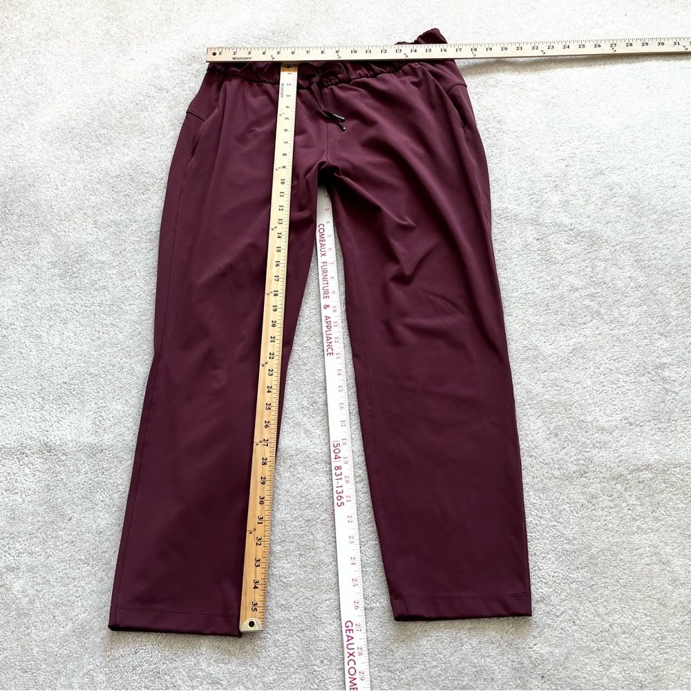 LULULEMON On the Fly 7/8 Pant Size 10 Athleisure Active Trendy Stylish Casual - Picture 5 of 6
